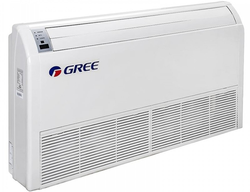Потолочно-напольный кондиционер 50 м² GREE GUD50W1/NhB-S GUD50ZD1/B-S